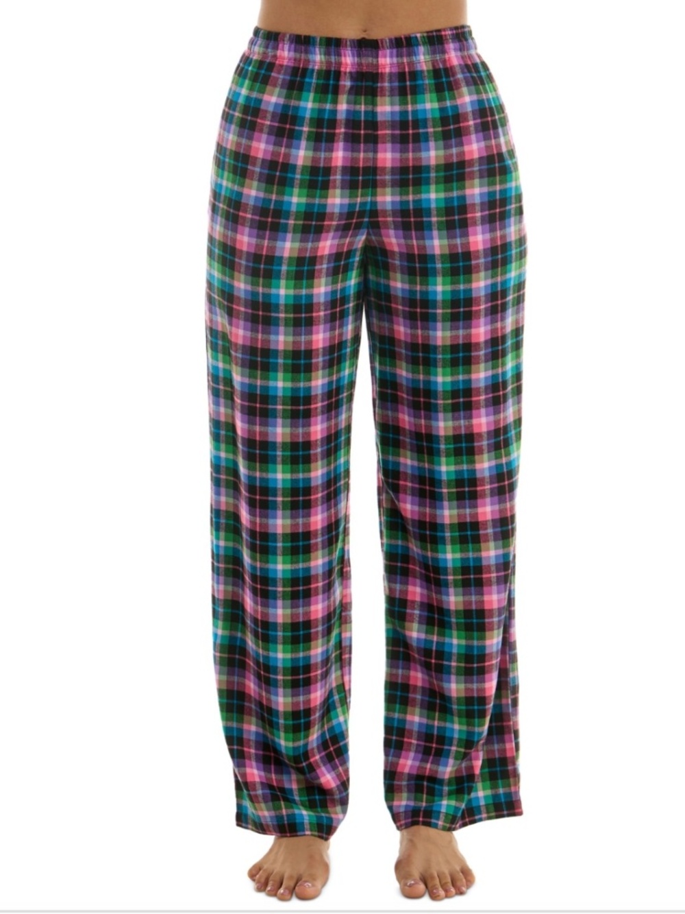Roudelain Women's Printed Flannel Pajama Pants - Librarian